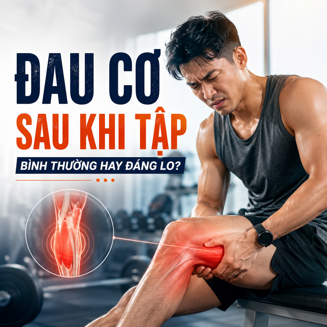 Bài 13: Đau cơ sau khi tập thể dục – Bình thường hay dấu hiệu đáng lo?